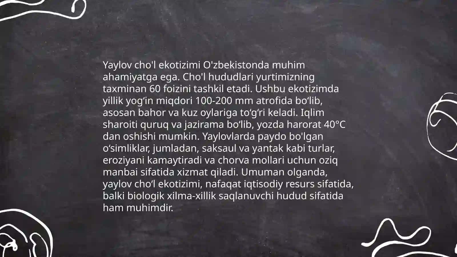 Yaylov cho'l o'simliklari 3