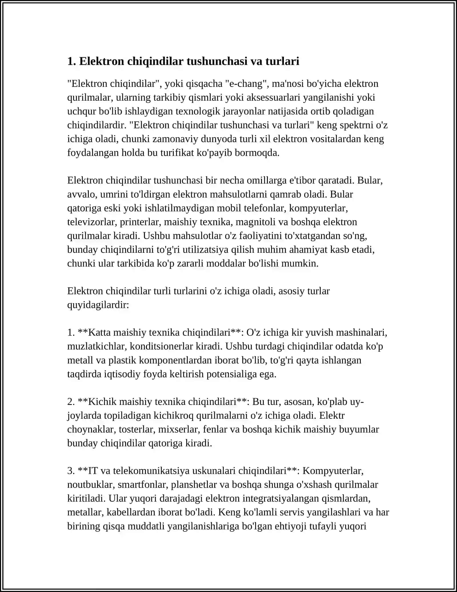 ELEKTRON CHIQINDILAR 3