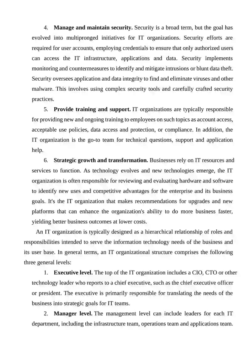 IT organizatsiyalari haqida referat | IT organizations 3
