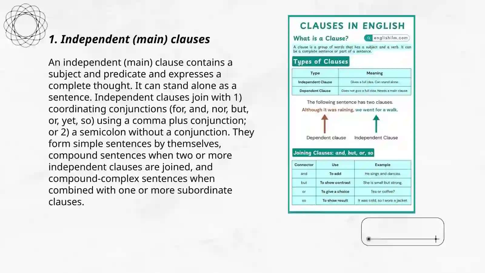 Sentence clauses 3
