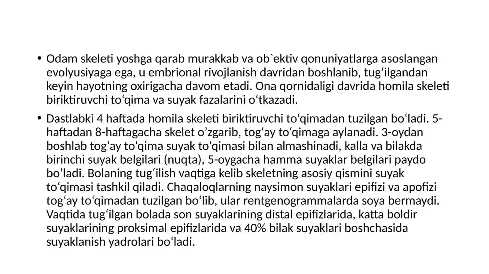 Yoshlardagi keksalik davrida suyak-bo’g’im sistemaning o’zgarishlari 3