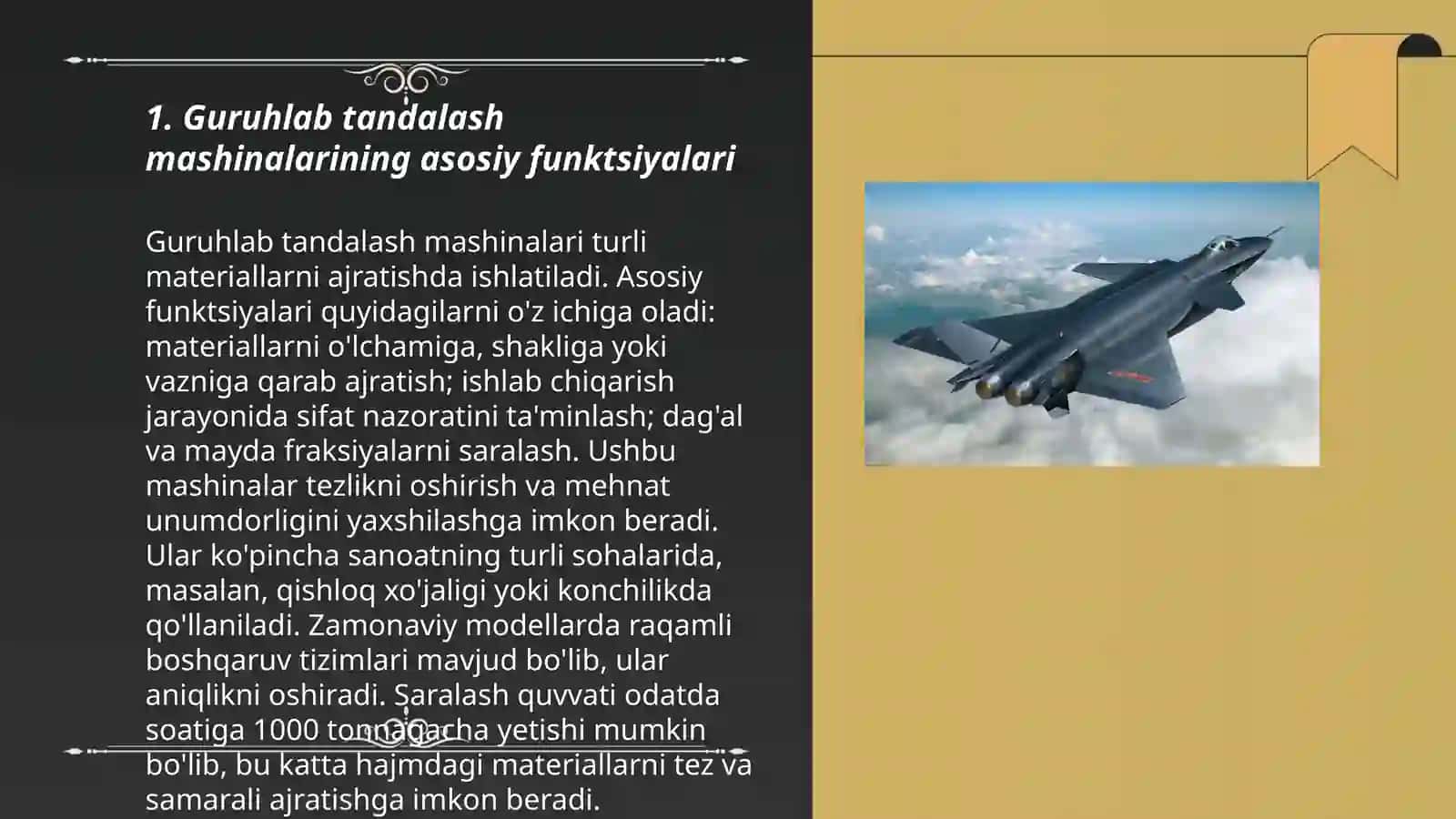 Guruhlab tandalash mashinalari nazorati 3