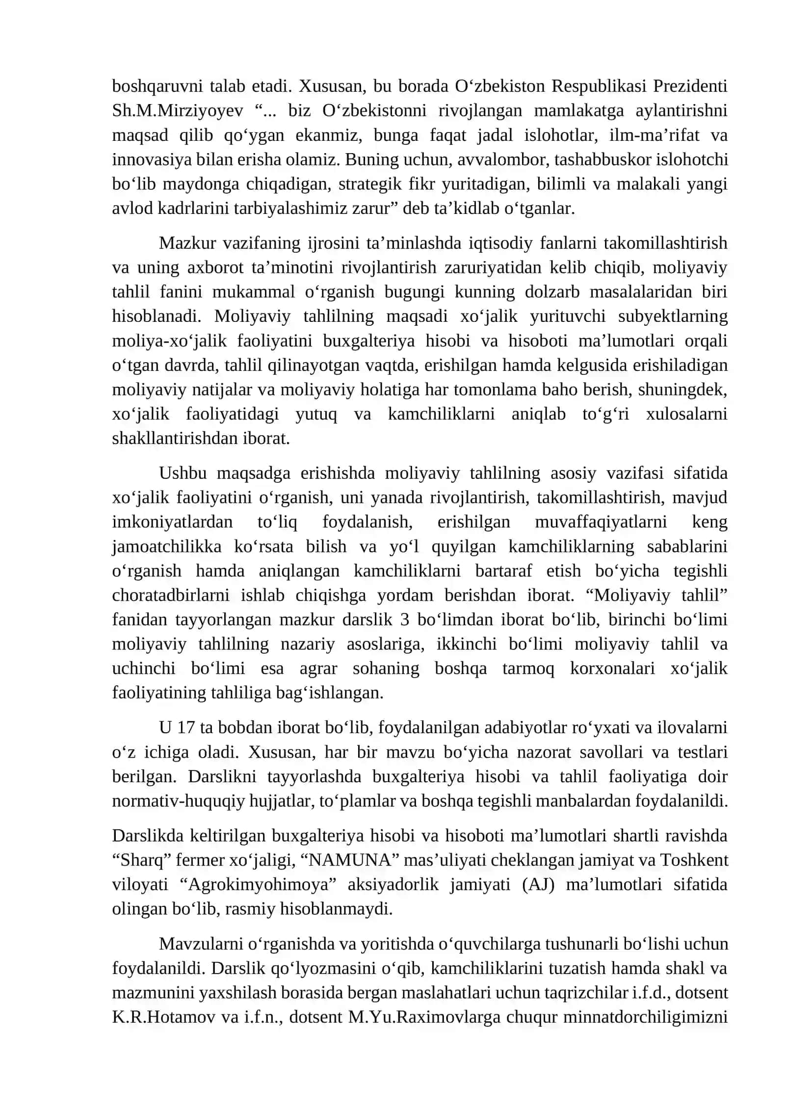 O’zbekistonda agrar islohotlar va ularning yo’nalishlari 3