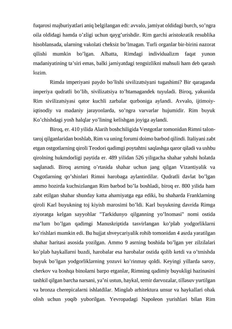 QADIMGI YUNONISTON VA RIM SIVILIZATSIYASI 3
