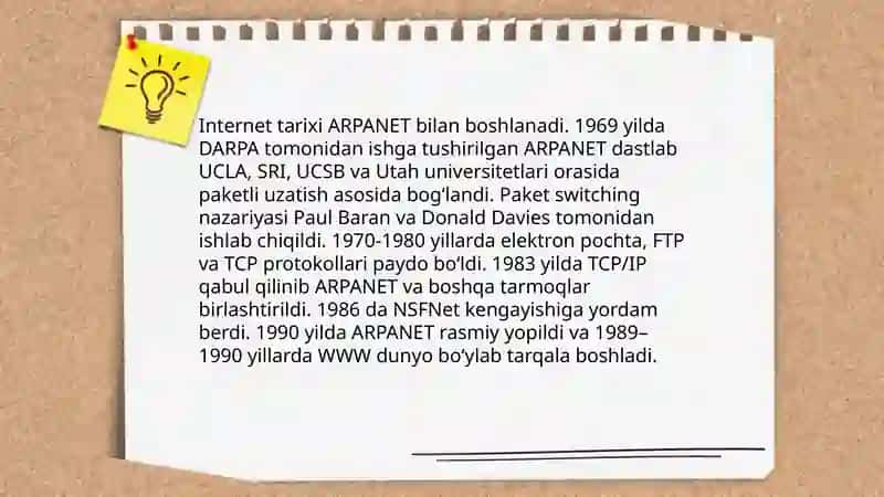 Global kompyuter tarmoqlari 3