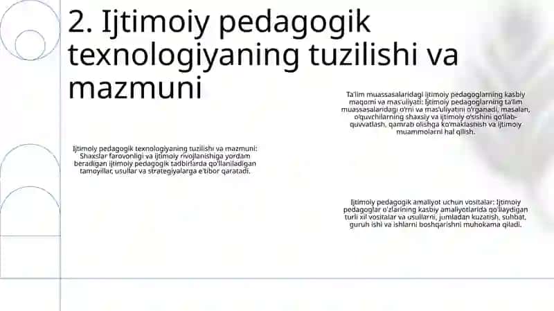 Ijtimoiy Pedagogik Texnologiya Strukturasi Va Mazmuni 3