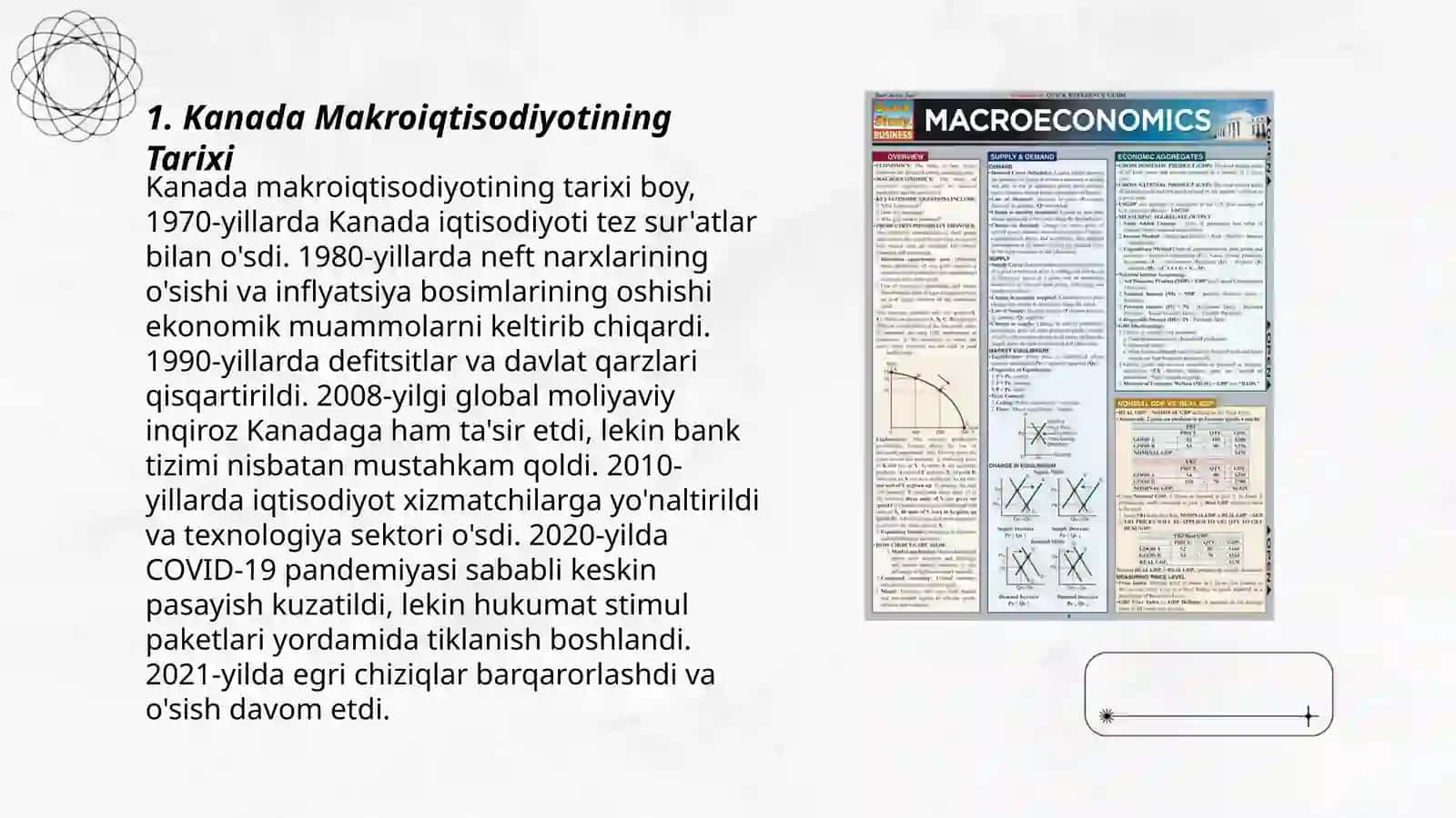 Kanada Makroiqtisodiyotining Tarixi 3