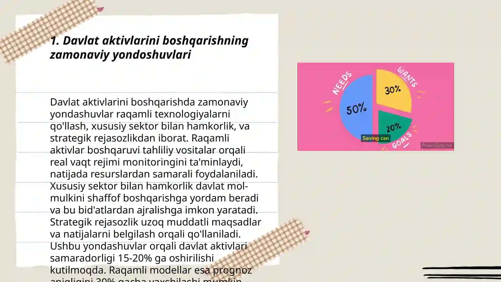 Davlat aktivlarini boshqarish samaradorligini oshirish yo'llari 3