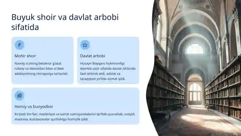 ALISHER NAVOIY: Jahon adabiyotining yulduzi 3