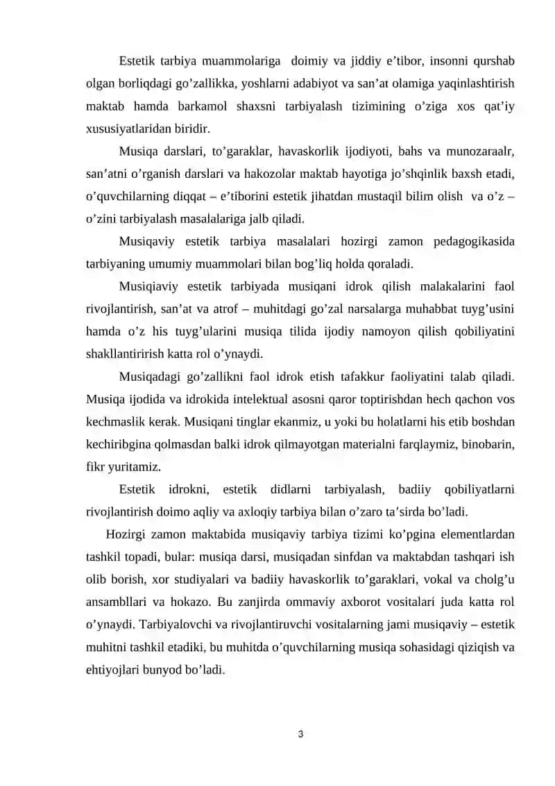 O'zbek xalq musiqa ijodi 3