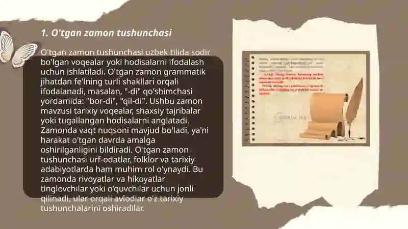 O'tgan zamon tushunchasi 3