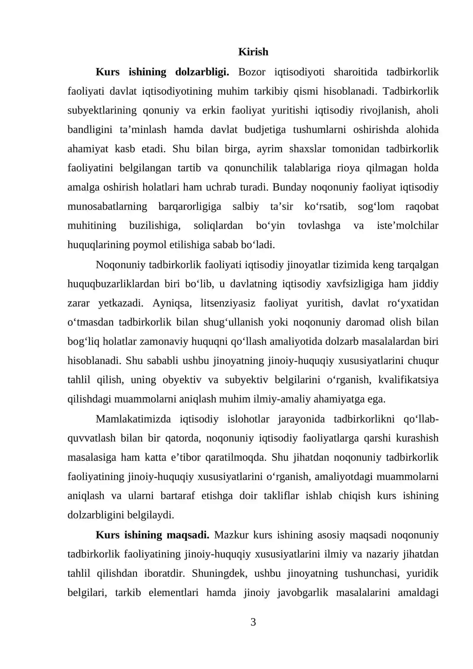 Noqonuniy tadbirkorlik 3