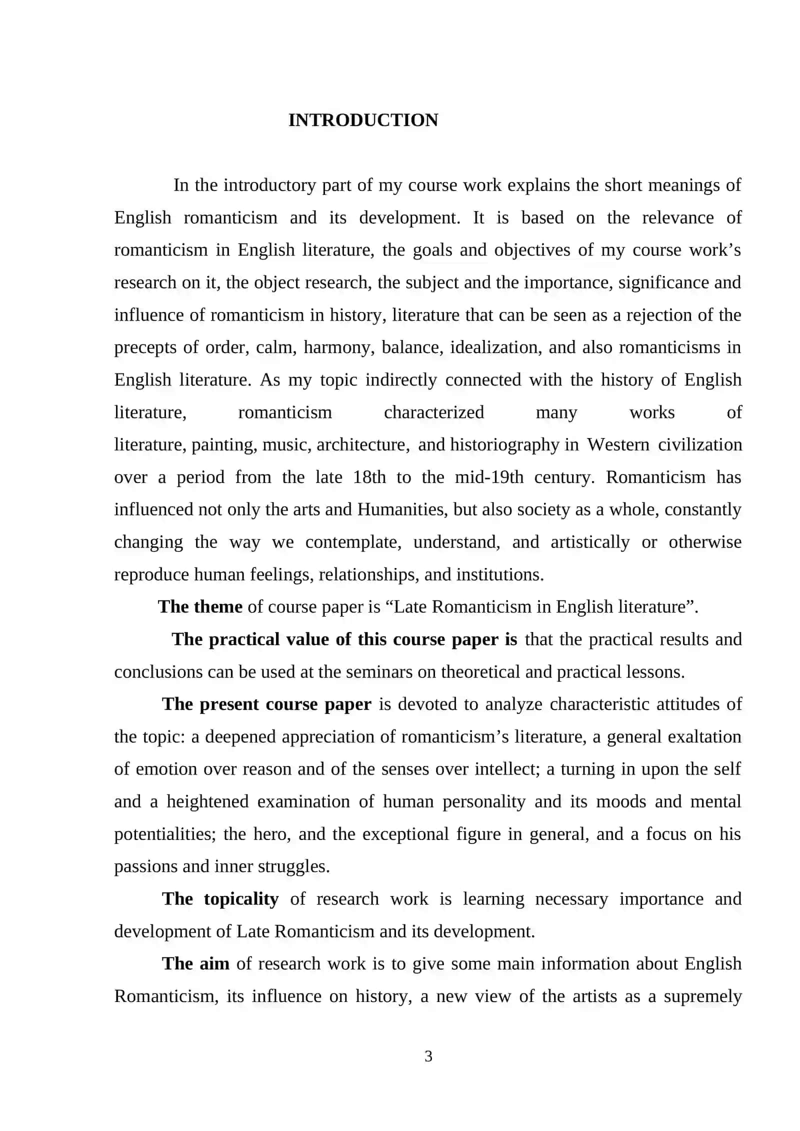 Late Romanticism in English literature 3