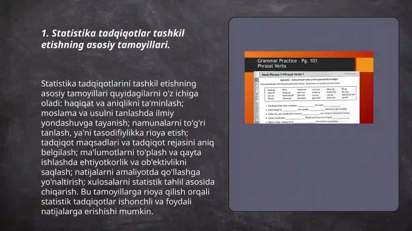 Statistika tadqiqotlar tashkil etish va uning bosqichlari 3