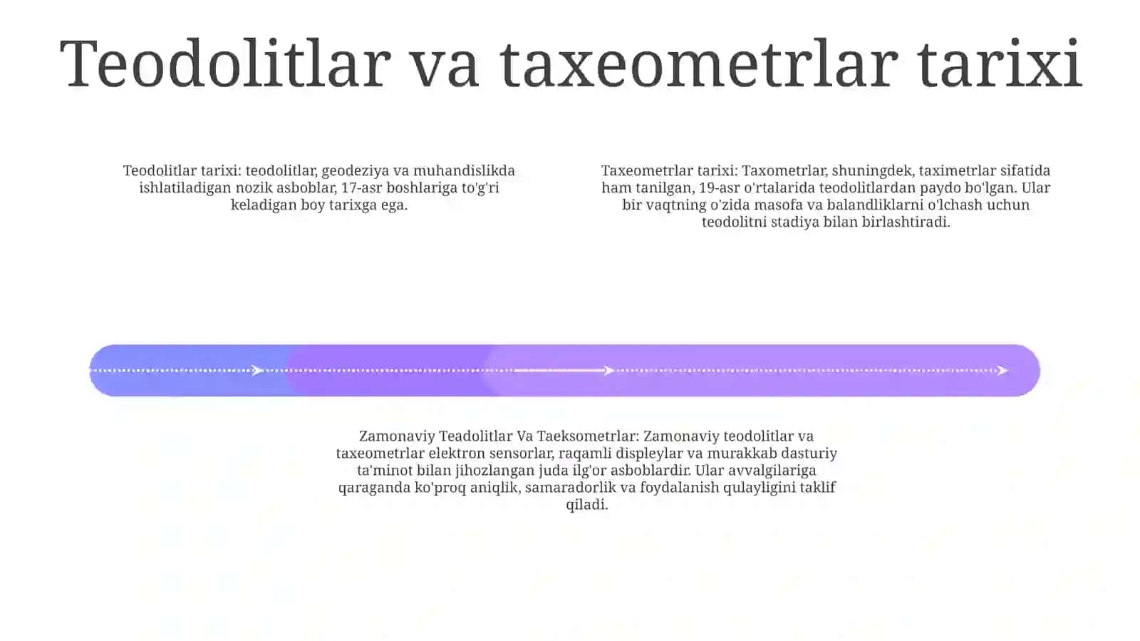 Zamonaviy TeadolitlarVaTaexometrlar 3
