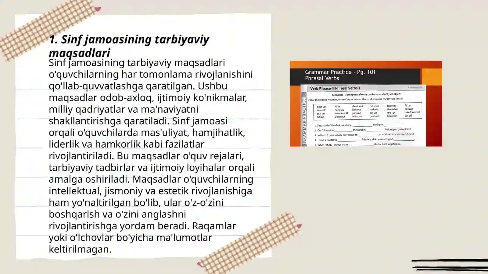 Sinf(guruh) jamoasining tarbiyaviy imkoniyatlarini tashxis etish 3
