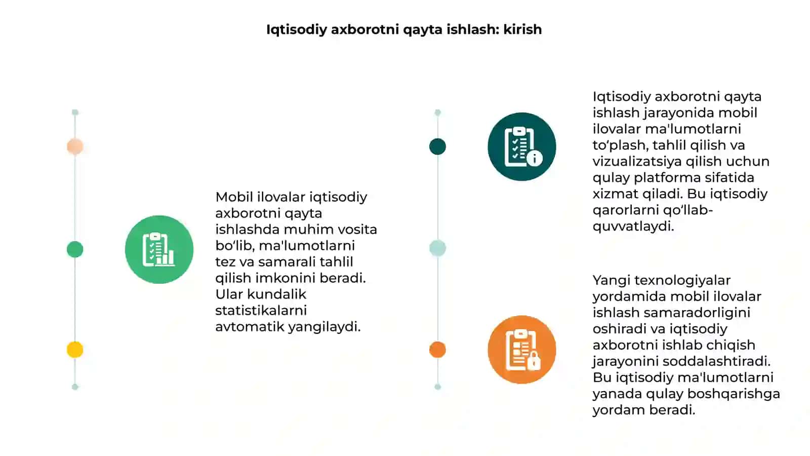 Iqtisodiy axborotni qayta ishlash 3