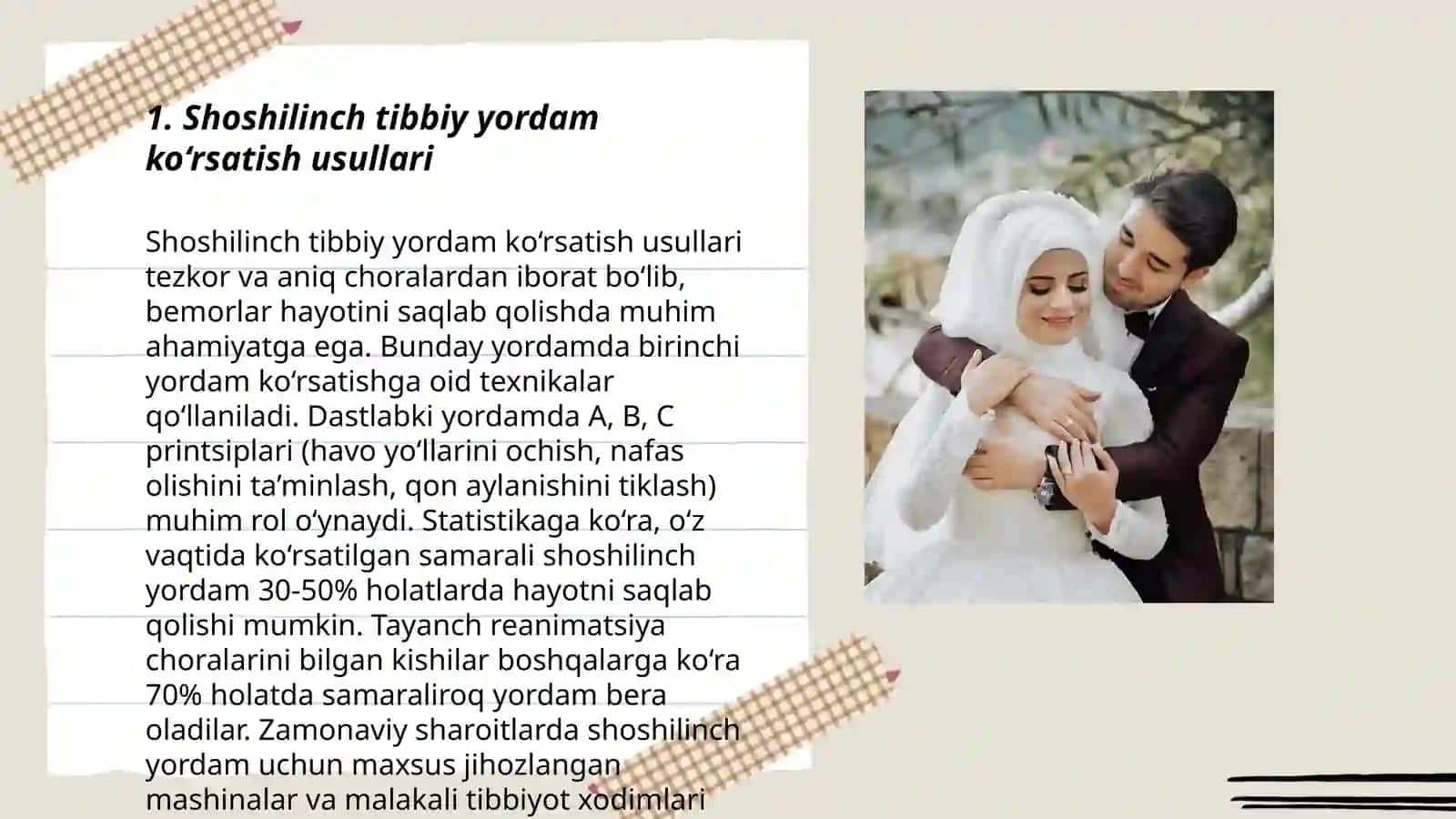 Shoshilinch tibbiy yordam ko‘rsatish usullari 3