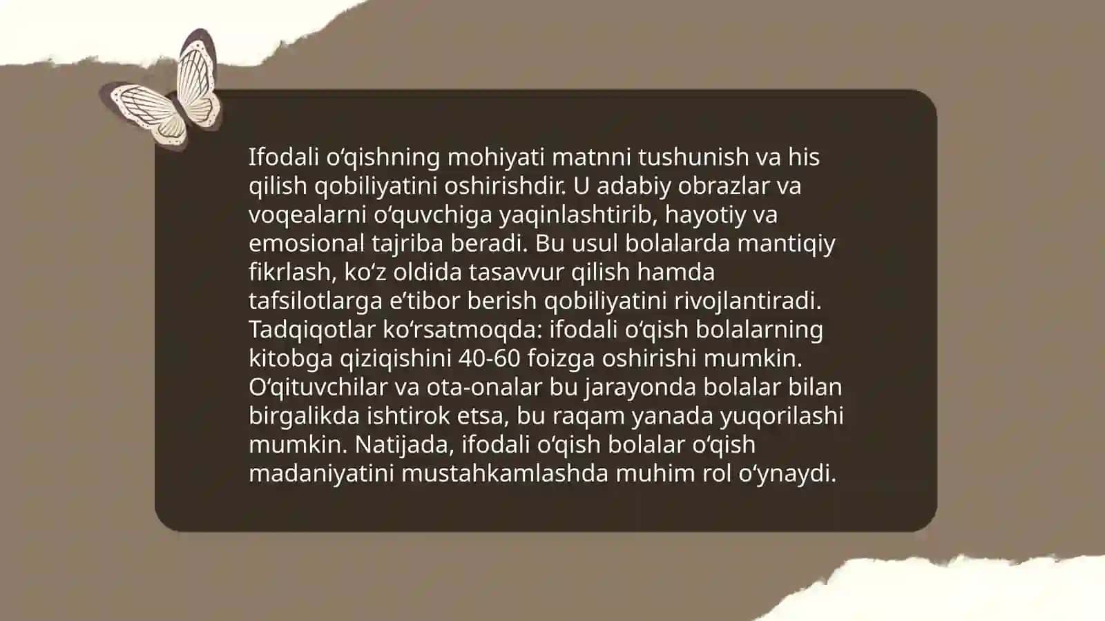 Ifodali o‘qish vositalari 3