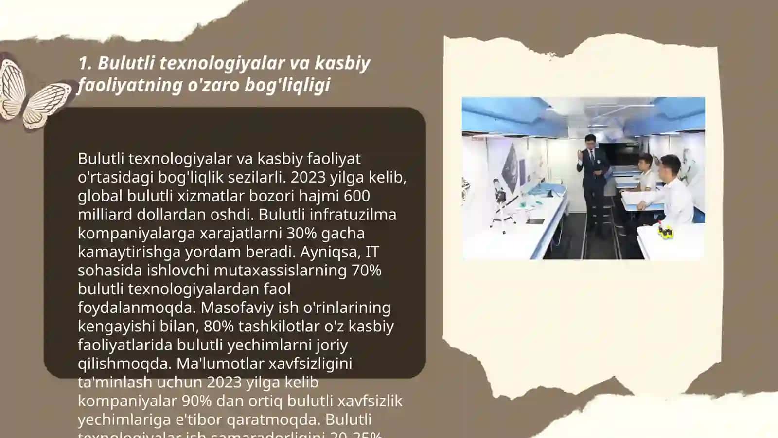 Kasbiy faoliyatda bulutli texnologiyalar va ularning ta'limiy imkoniyatlari 3