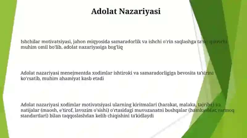 Ishdagi Motivatsiya Nazariyalari 3