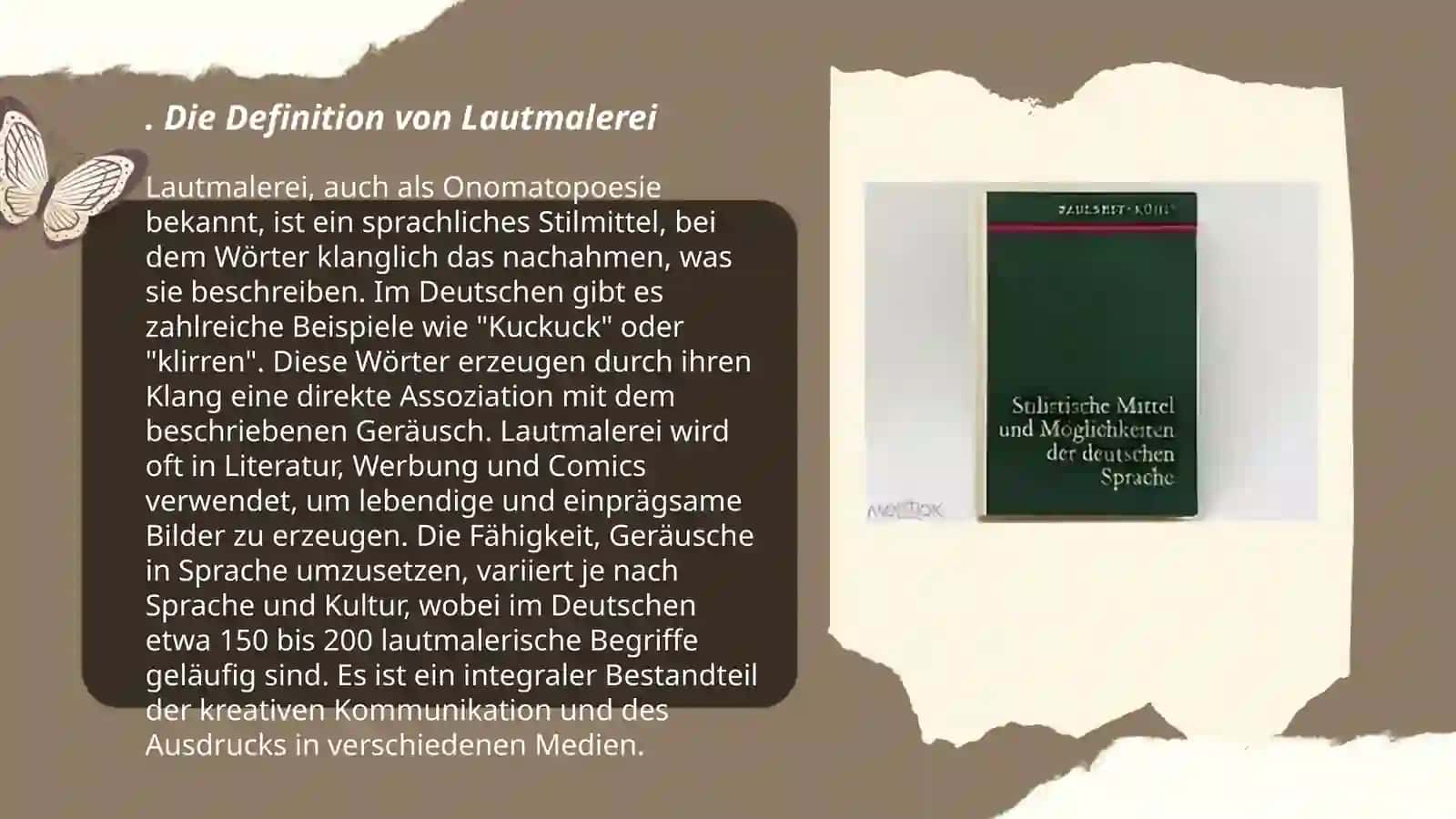 Phonemische Stilmittel: Lautmalerei (Präsentation) 3