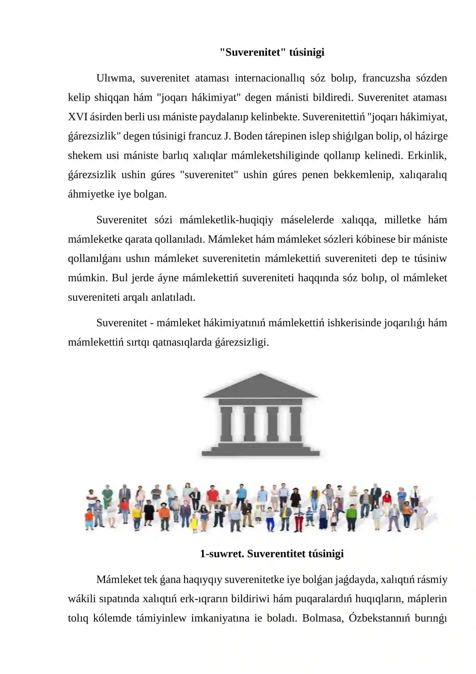 Ózbekstan respublikasiniń konstituciyaliq sıstemasınıń principleri 3