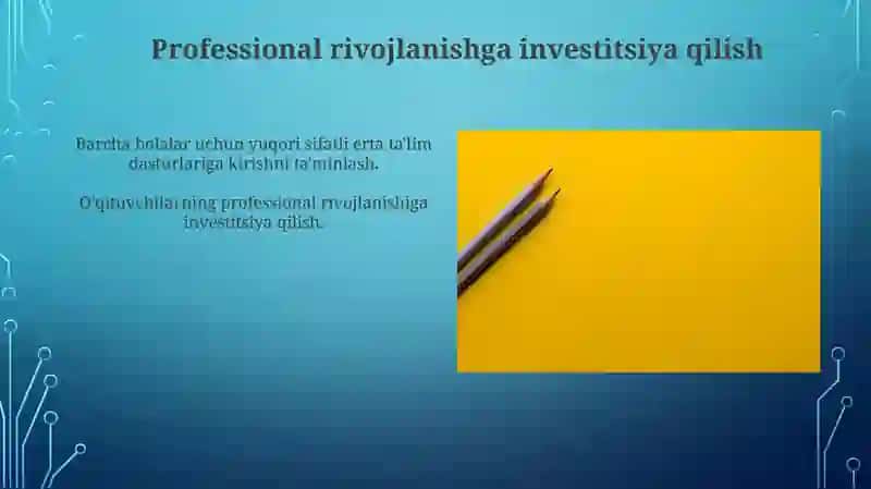 Maktabgacha talim tizimini rivojlantirishning ustuvor yo‘nalishlari 3