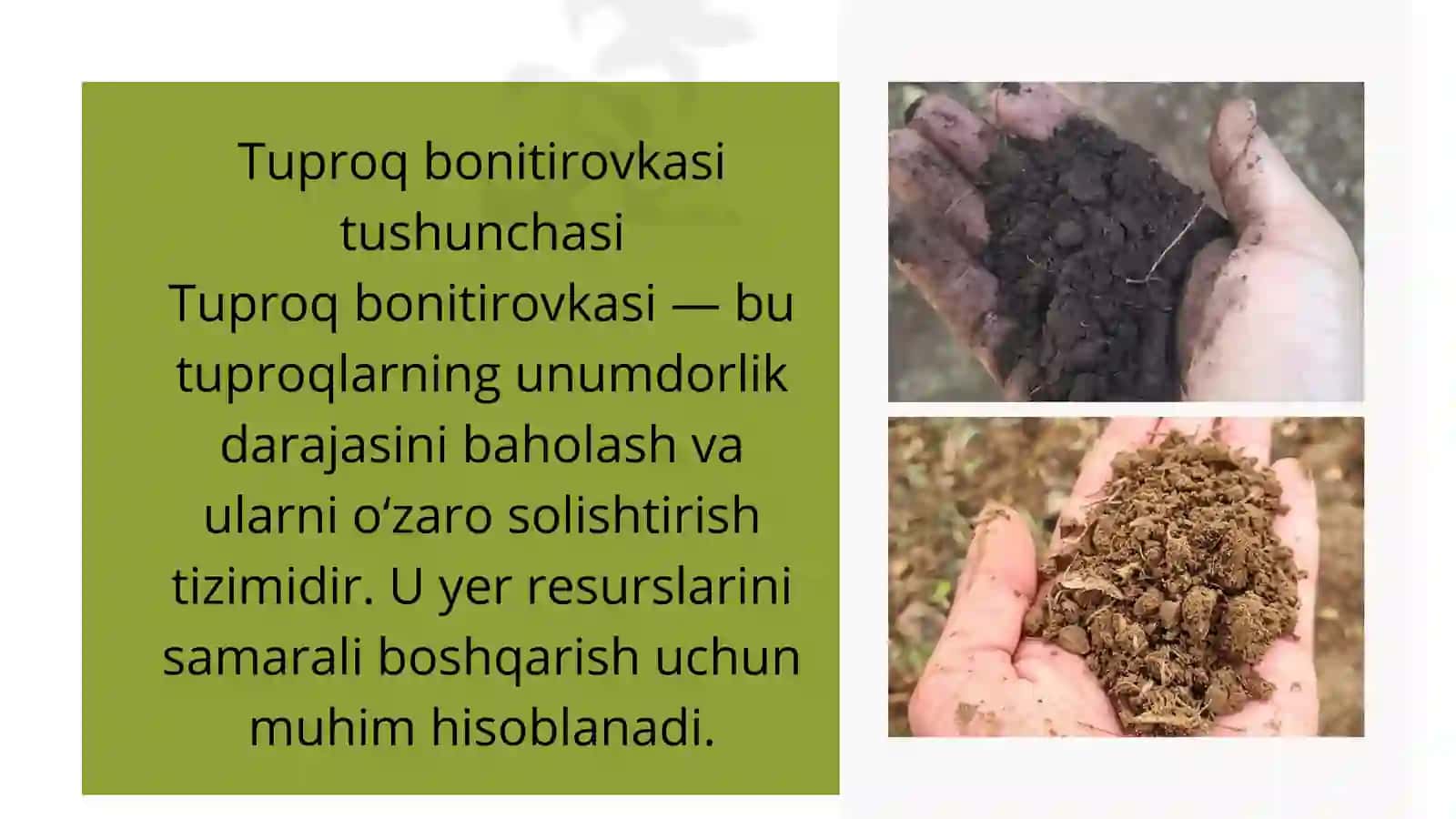 Tuproqlar bonitirovkasi tarixi 3