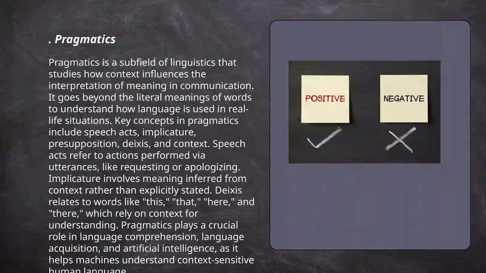 Pragmatics 3