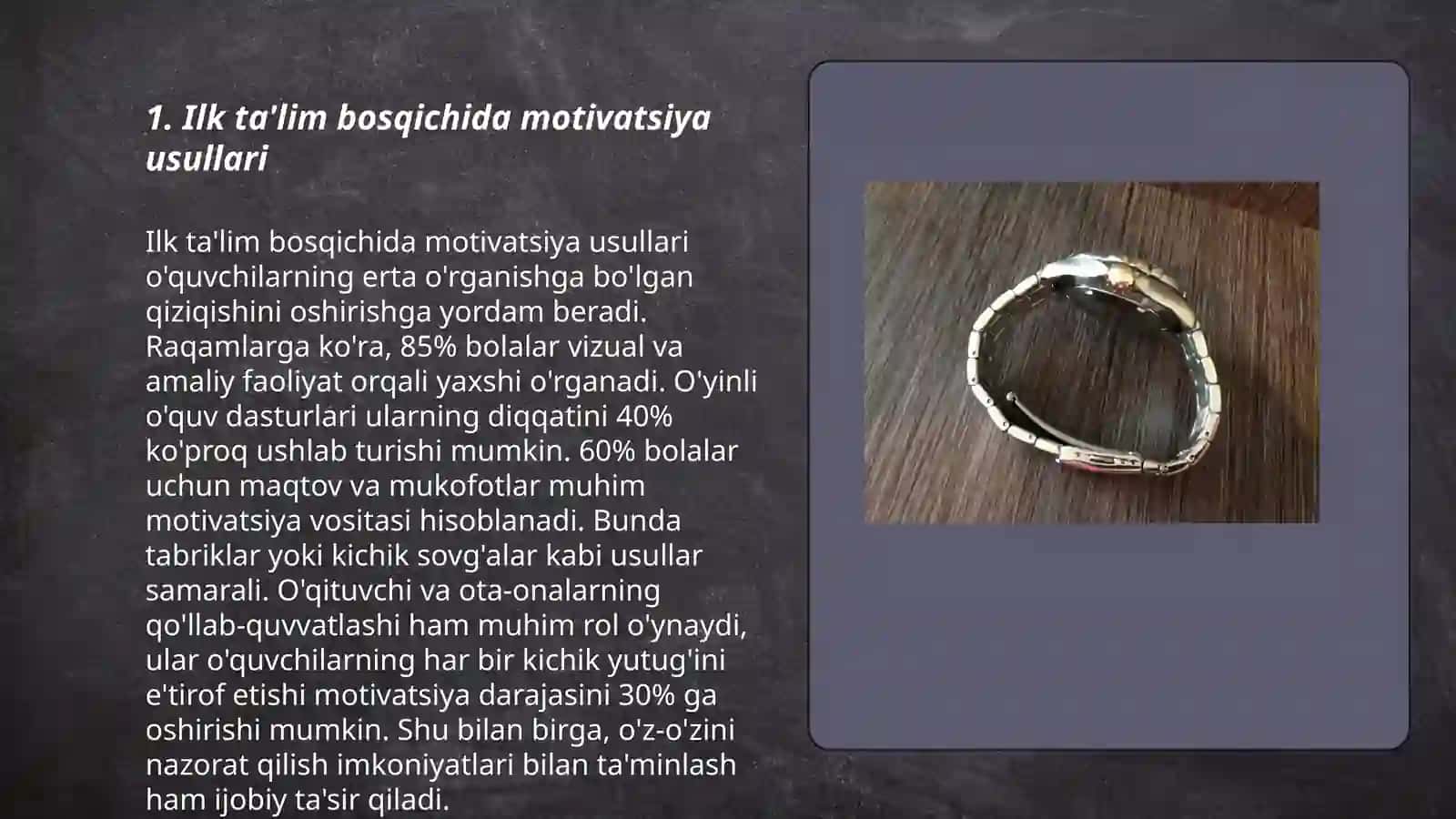 Boʻlajak o'qtuvchilarni kirativligini rivojlantirish metodikasi 3