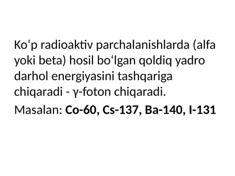 Gamma nurlanishining moddadan o_tishi 3