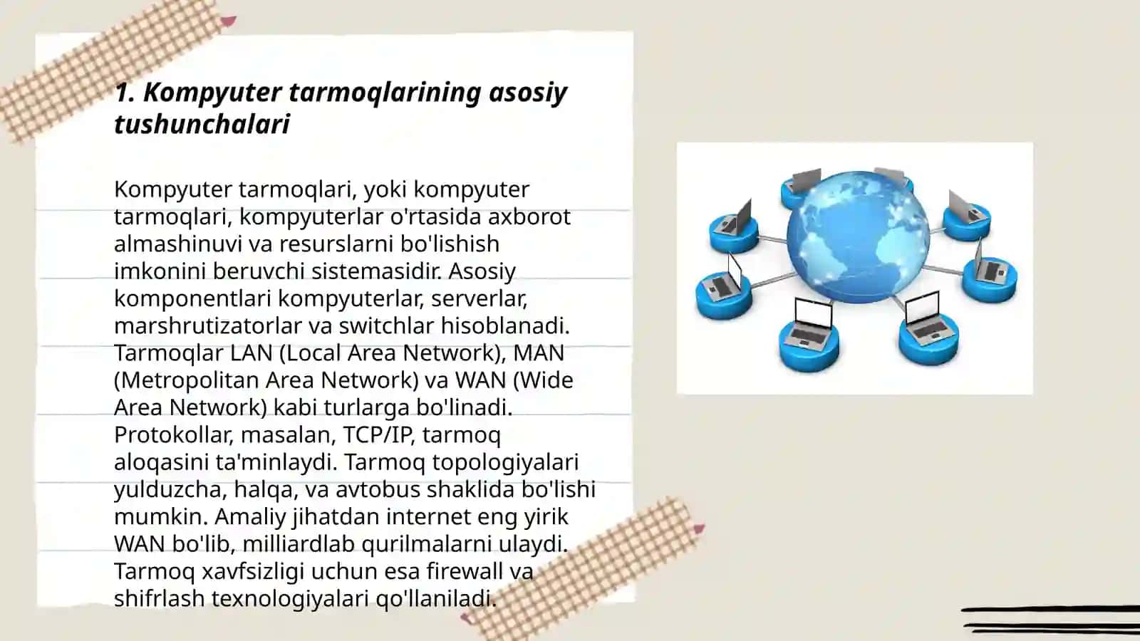 Kompyuter tarmoqlari va ularning mohiyati 3