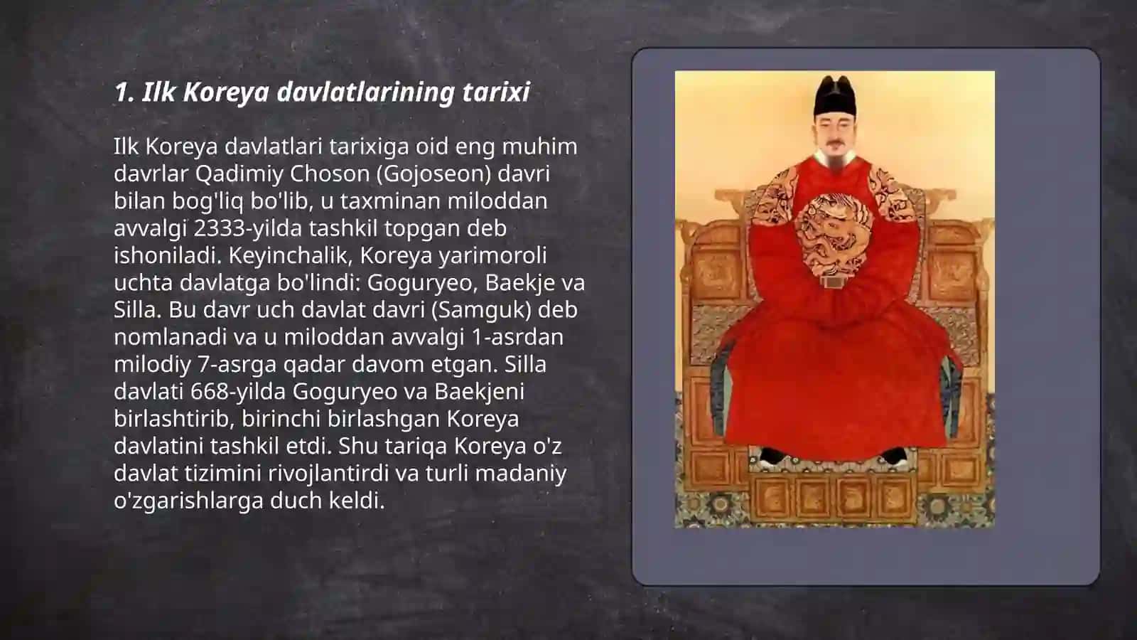 Ilk Koreya davlatlarining tarixi 3