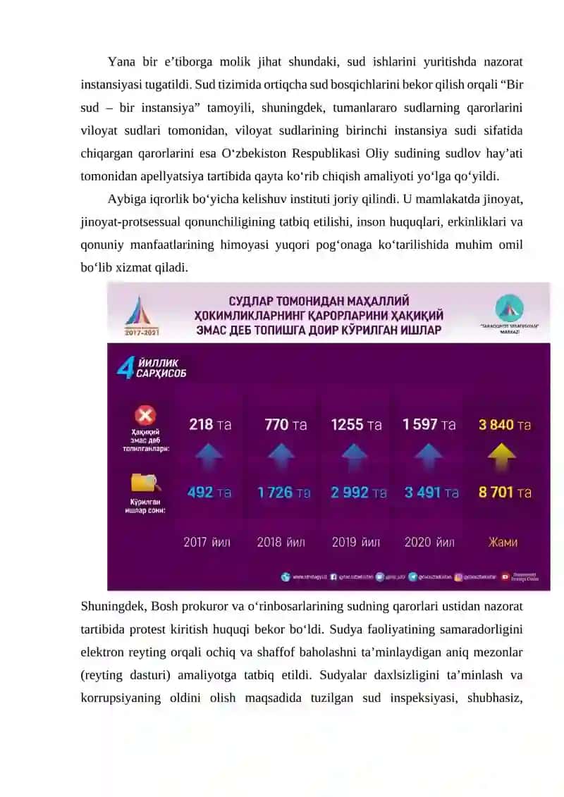 SUD HUQUQ TIZIMIDA QONUNIYLIKNI YANADA MUSTAHKAMLASH 3
