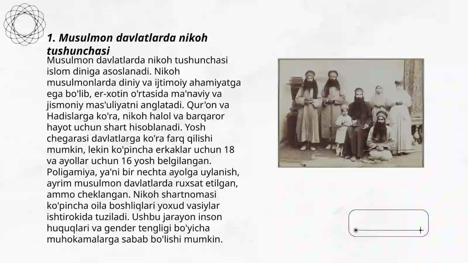 Musulmon davlatlar psixologlarining oila haqidagi tushunchalari 3