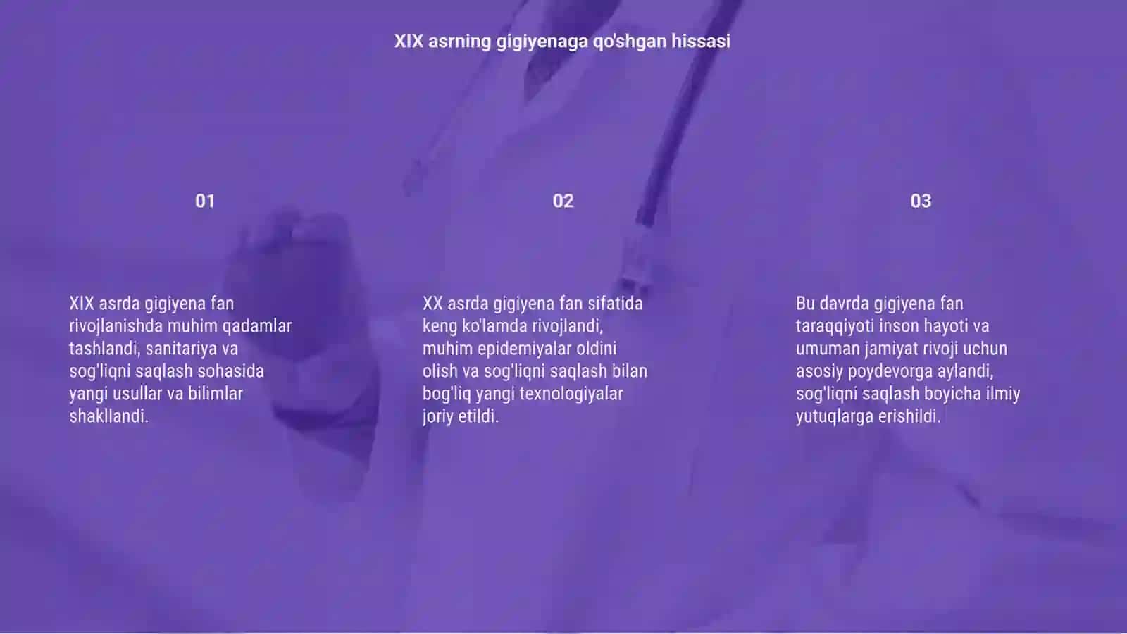 XIX va XX asrlarda gigiyena fan taraqqiyoti 3