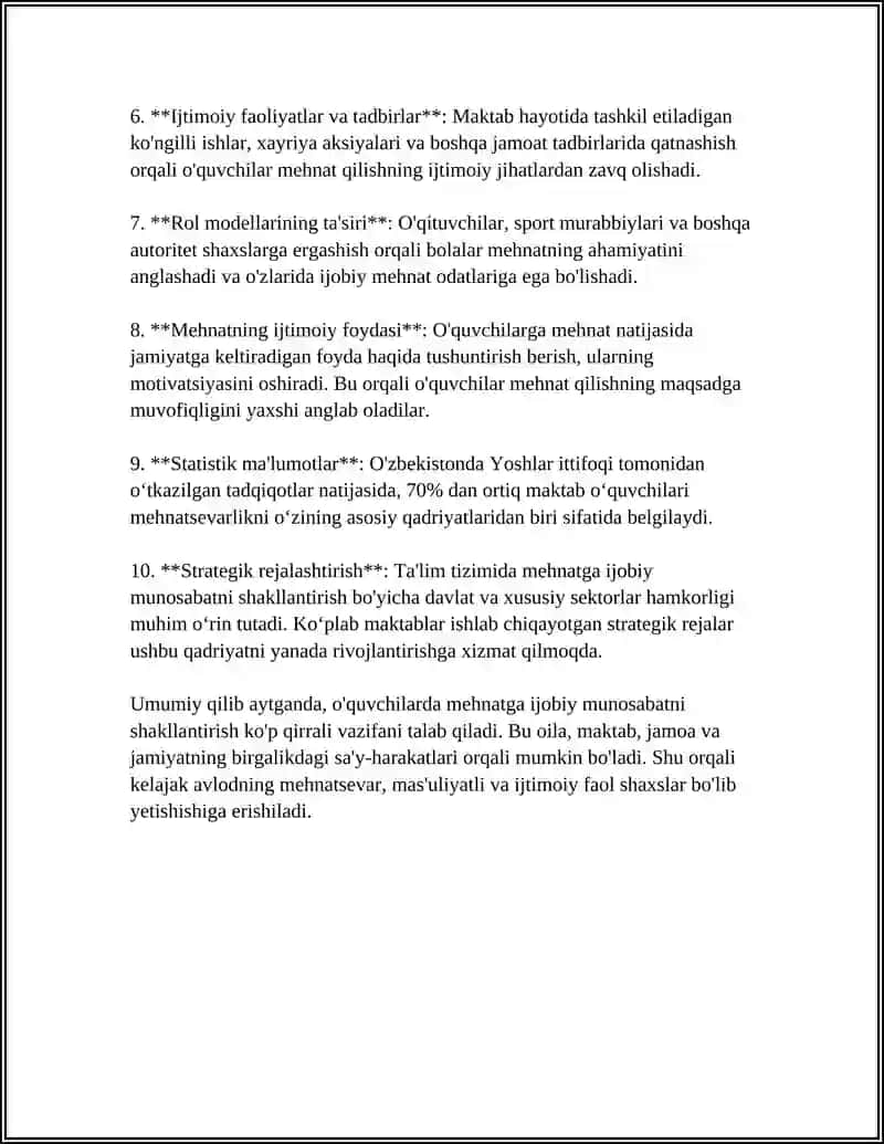 O'QIVCHILARNI MEHNATGA RUHIY TAYYORLASH 4