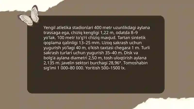 Sport inshooti binolari turlari 4