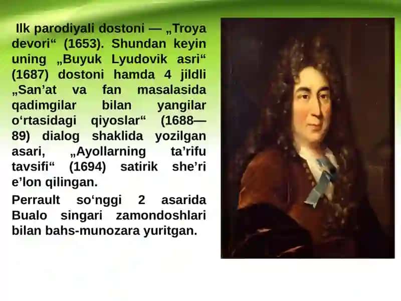 Sharl Perrohayoti,ijodi va ertaklari 4