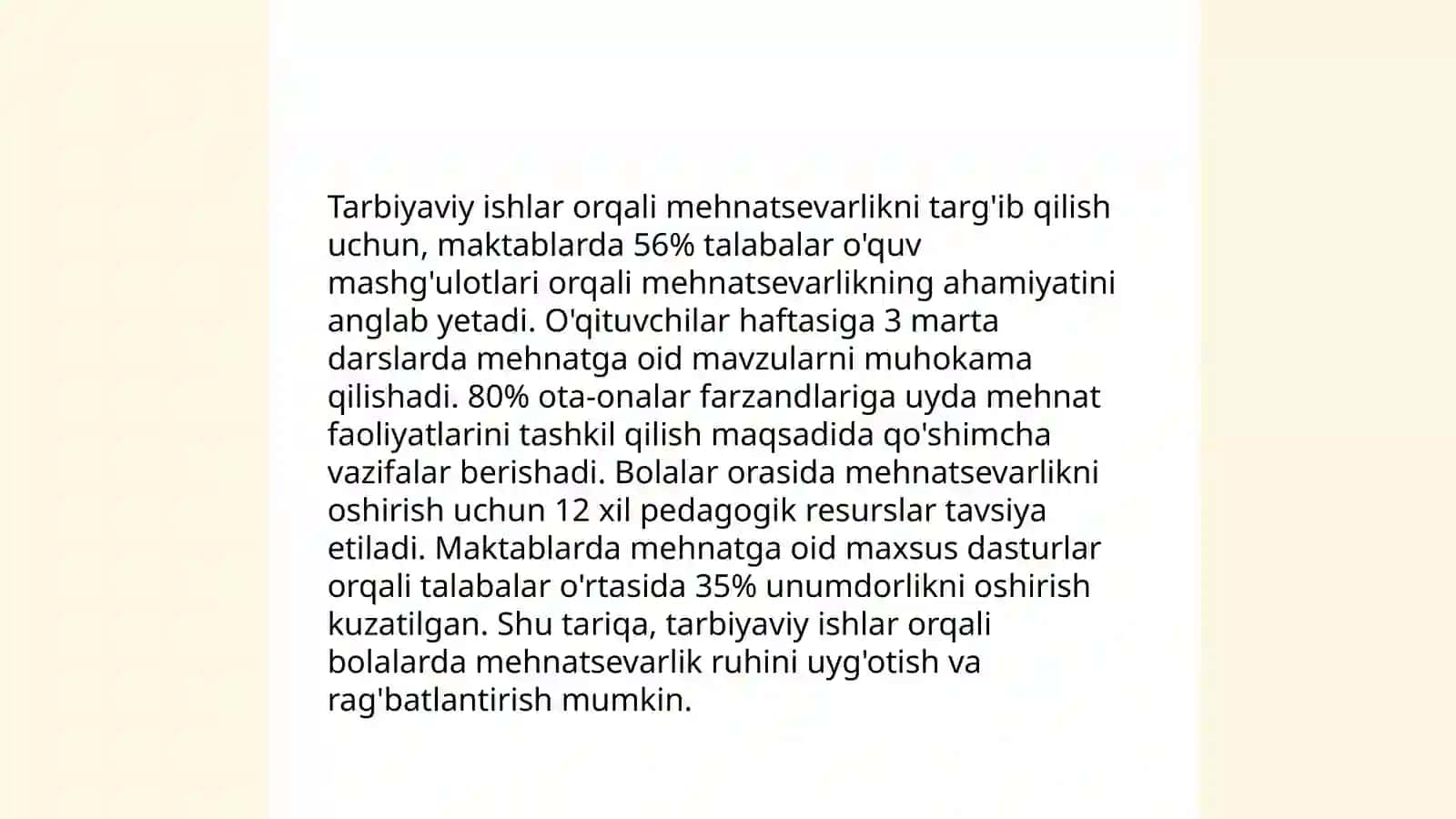 Tarbiyaviy ishlar orqali insonparvarlikni tarbiyalash 4
