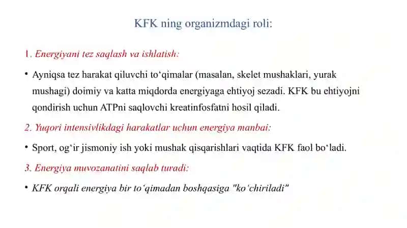 Kreatinfosfokinazaning izoshakllari va ularni aniqlashning klinik ahamiyati 4