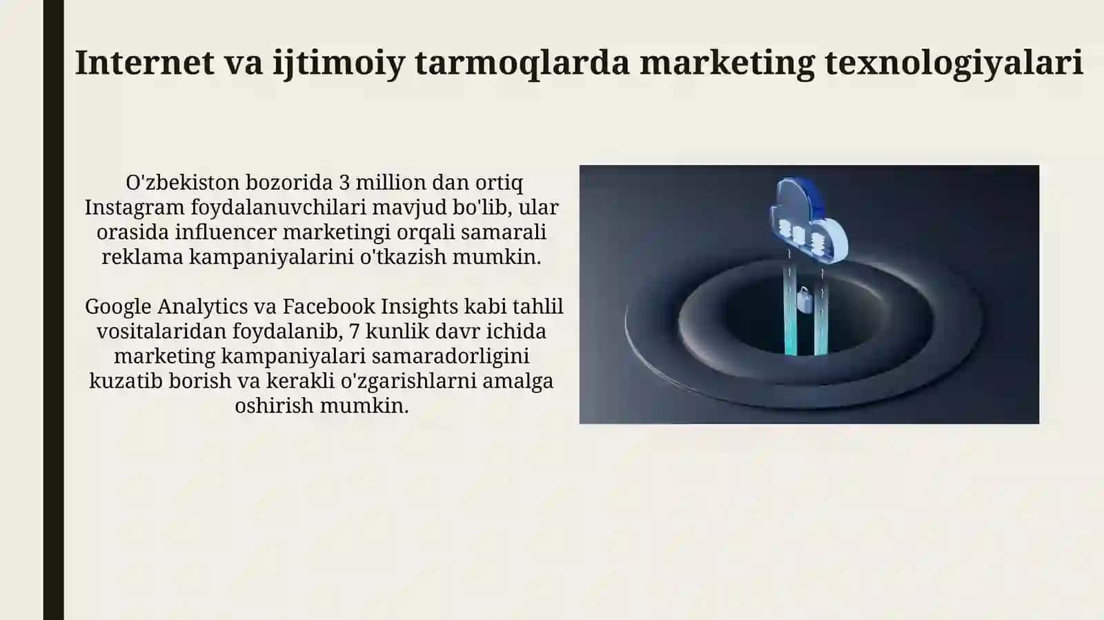 Internet va ijtimoiy tarmoqlarda marketing PR texnologiyalari 4