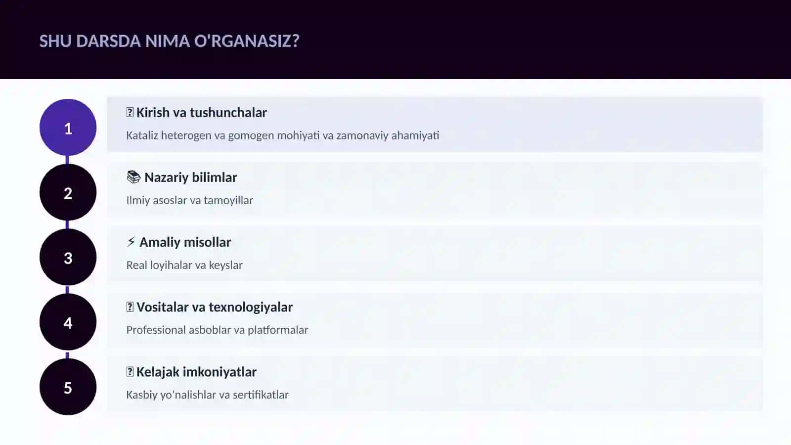 KIMYO — UY VAZIFALARI 4