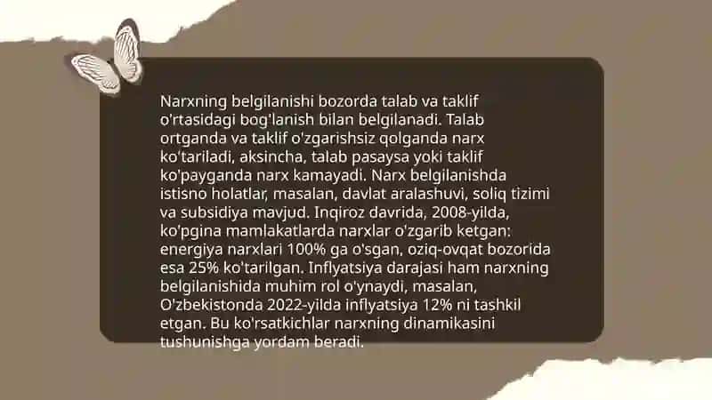 Pul bozorida muvozanat 4