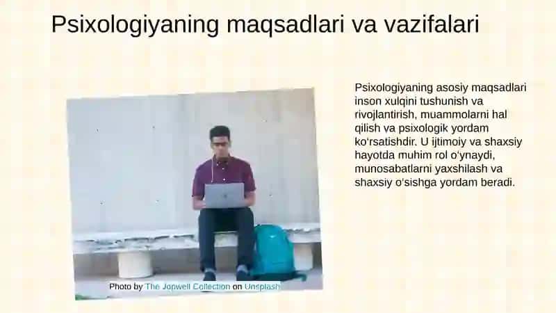 Psixalogiya fanining predmeti 4