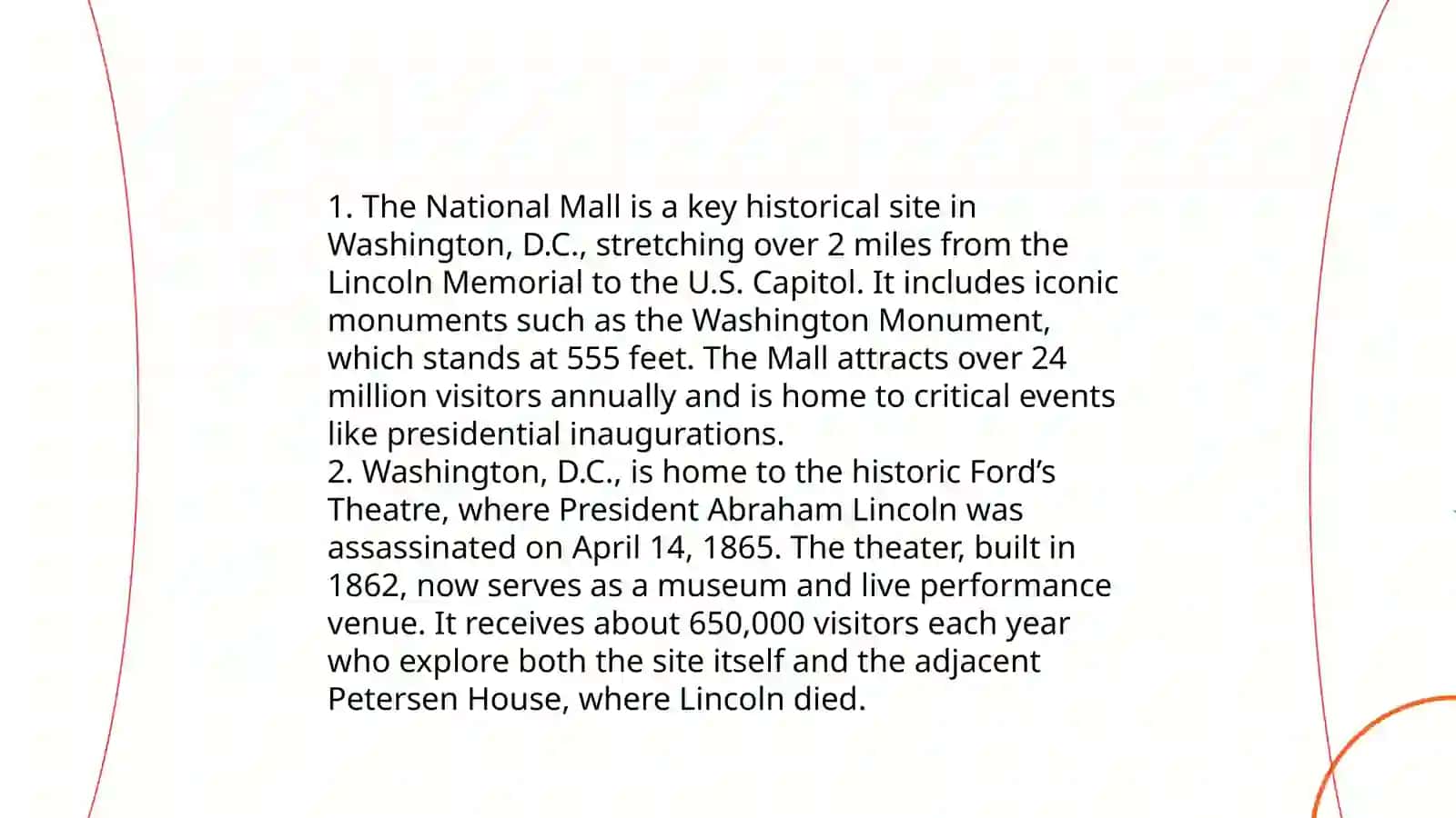My trip to Washington 4