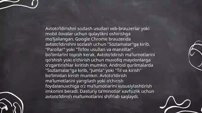 Excel dasturida aftotoʻldirishlar va aftohisoblashlar 4