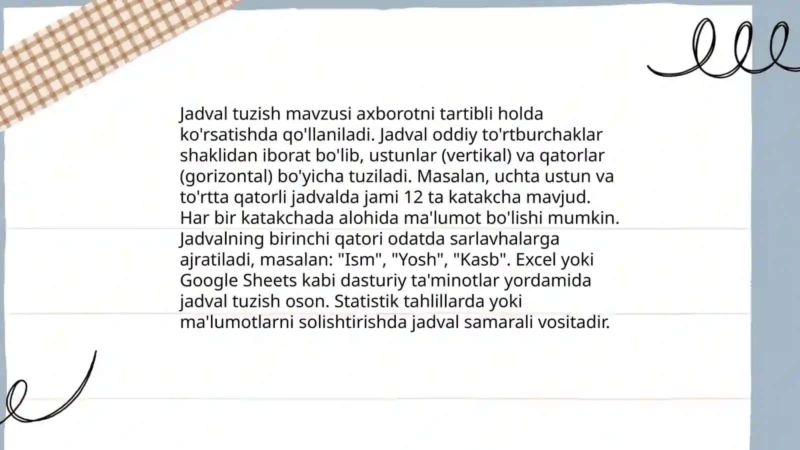 MS Accessda dasturning asosiy elementlari va maydon xususiyati 4