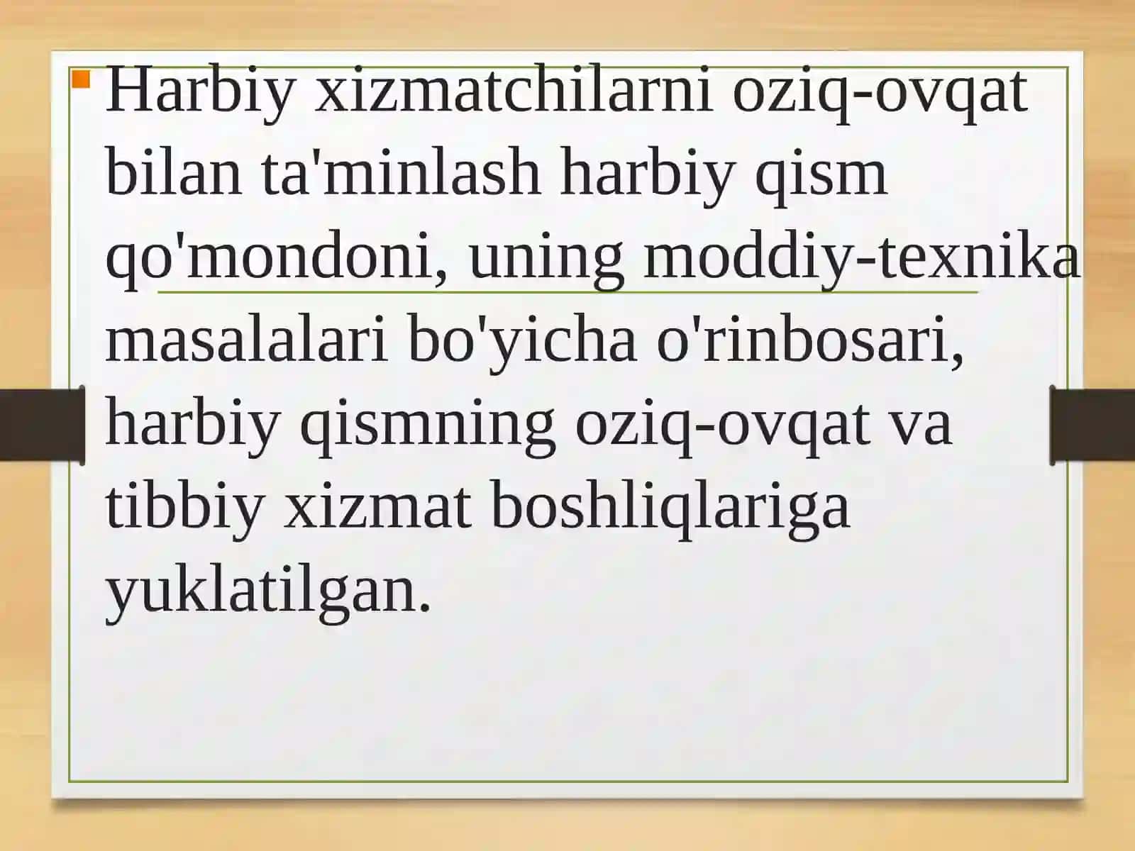Oziq-ovqat va suv ta'minoti ustidan sanitariya nazorati 4
